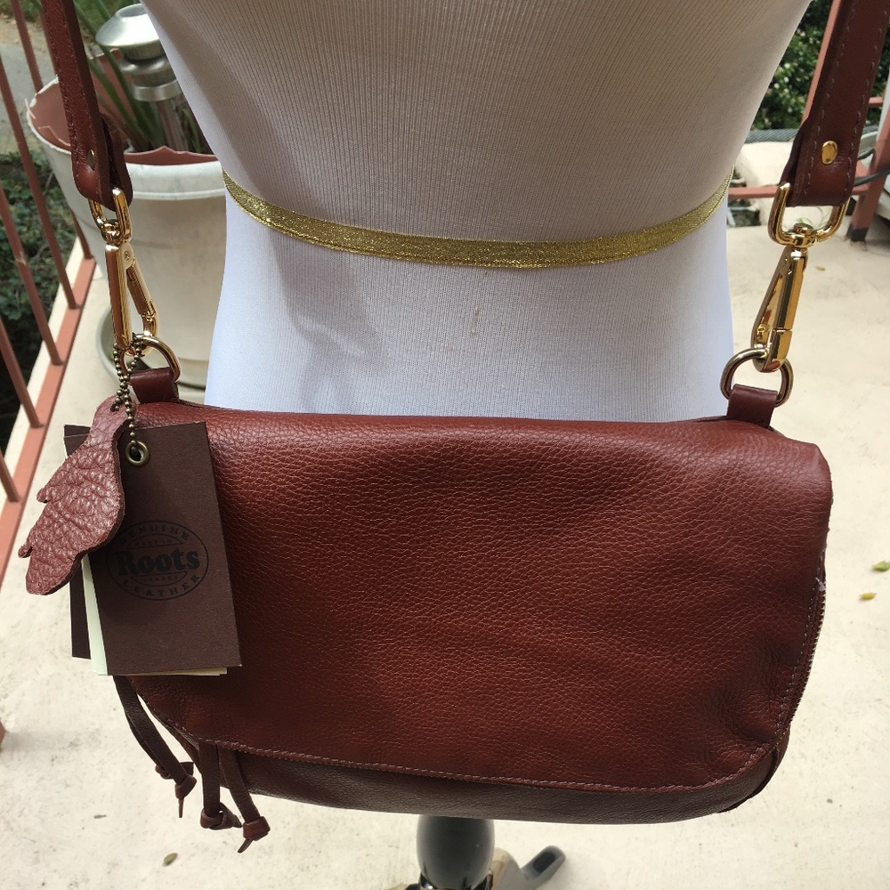 Roots Monique Bag Prince Cognac NWT